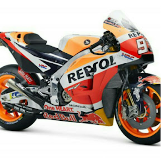 This Is The Motorcycle Technology From Marc Marquez In The Repsol Honda RC213V Moto Gp