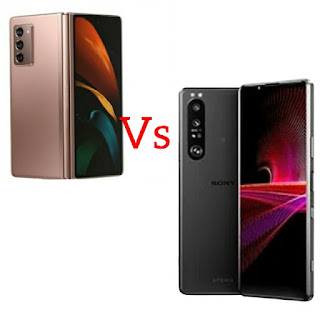 Competition Sophistication Smartphone Samsung Galaxy Fold 2 Series and Sony Xperia 1 III